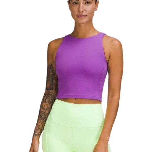 Lululemon Align High Neck Tank Nulu Size 6 -Moonlit Magenta 💜💪✨ - Picture 1 of 7